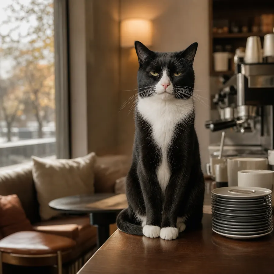 Biscuit, 6 yrs · Tuxedo