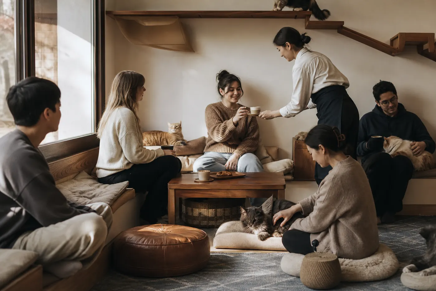 Cat Lounge Visits